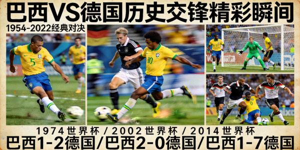 巴西与德国足球队历史交锋精彩瞬间集锦